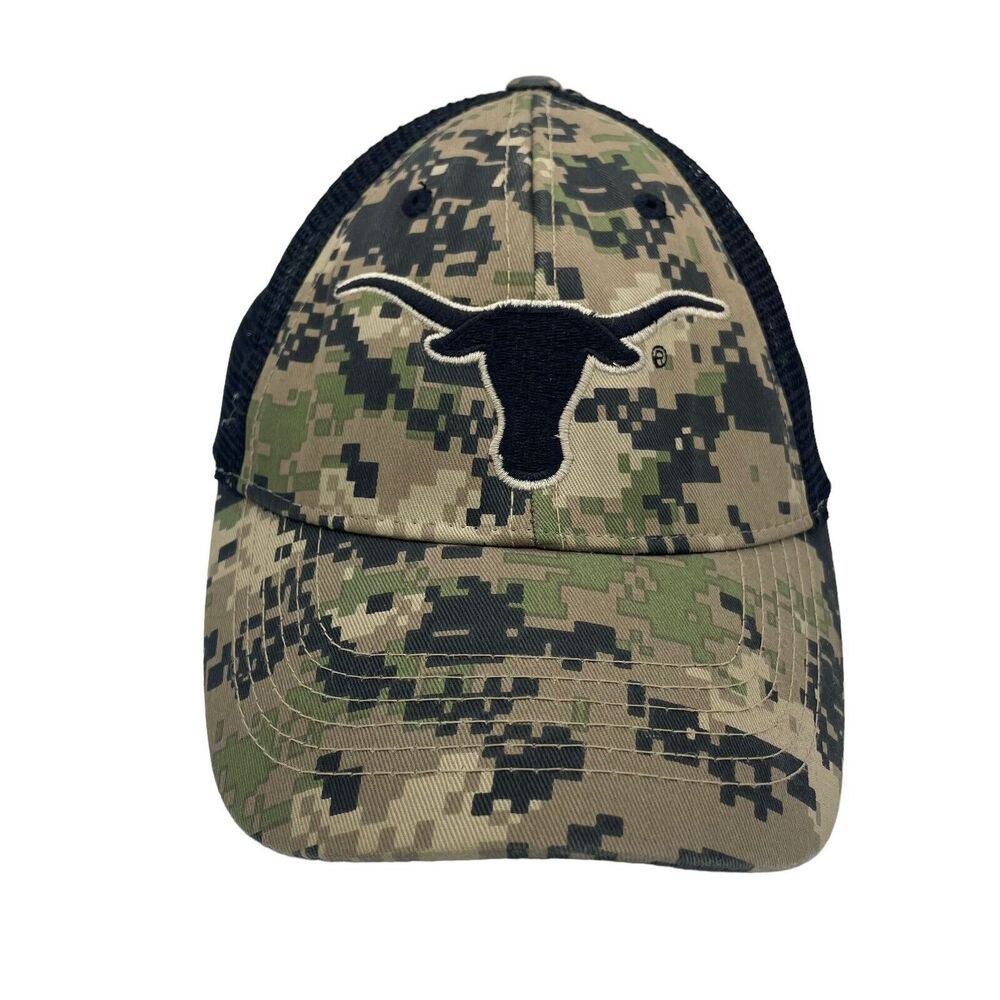 Texas Longhorns University Camo Hat Captivating Headgear Cap Trucker Mesh